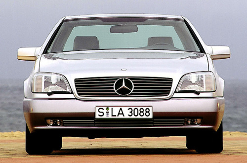 carsthatnevermadeitetc: Mercedes-Benz 600 SEC (C140 series), 1992. The first S-class coupé ge