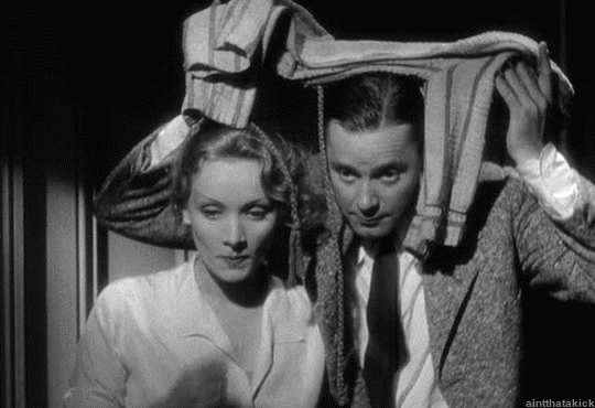 hotelvertigo:  BLOND VENUS 1932 HERBERT MARSCHALL AND MARLENE DIETRICH