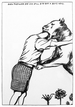 thephilosopheroftheboudoir: Raymond Pettibon