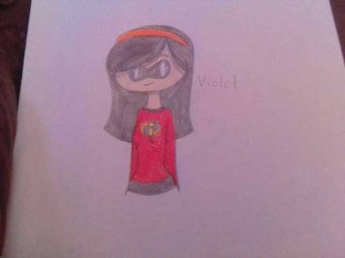 I Got Bored, So I Drew Violet.
