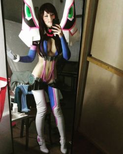 cosplay-galaxy:[SELF] D.va x Kill la kill by Soalianna Cosplay SoaLianna