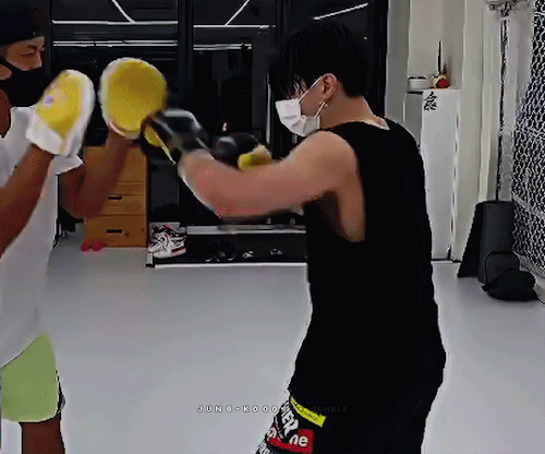 Just Jungkook Boxing Sleeveless