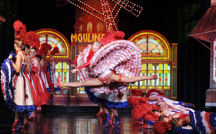 Moulin Rouge in the Montmartre in Paris celebrates its 125th birthday this year.