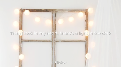 moonflowerus:Flicker (Niall Horan) / Lion Heart (ONEUS)