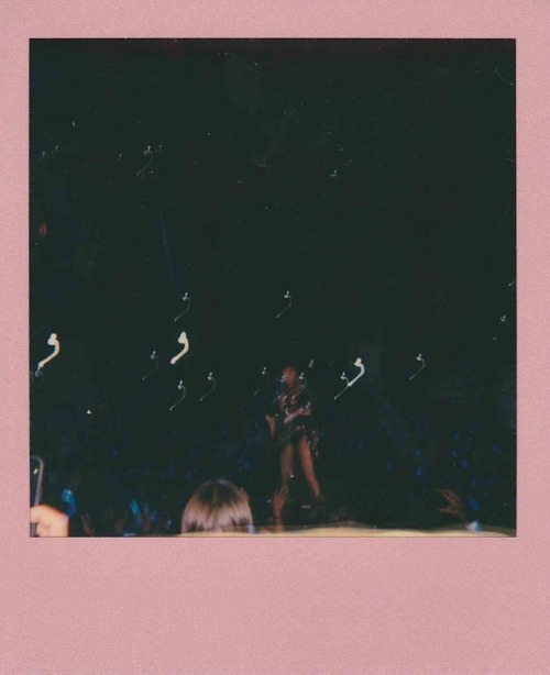 rememberyourbarefeet:@taylorswift Rep Tour Metlife Polaroids. I love you so much. 