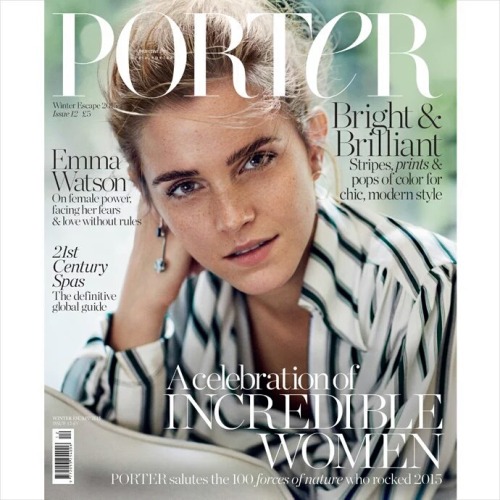 Expect NEW @EmWatson&rsquo;s photoshoot for Porter Mag (Winter 2015)!