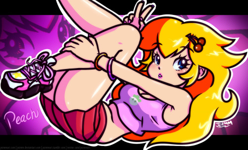 So Peachy![Click/tap image to view best quality] [More: SMB | Fan Art | PinUp](Above links may not w