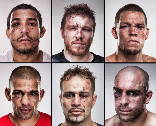 notsuperstitious:  frantzfandom:  mma-gifs:  Jim Kemper’s UFC Fighter Portraits Full Gallery h