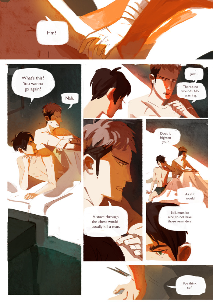 insomniatakesover:  seventypercentethanol:  We scar in different ways. (Eren and