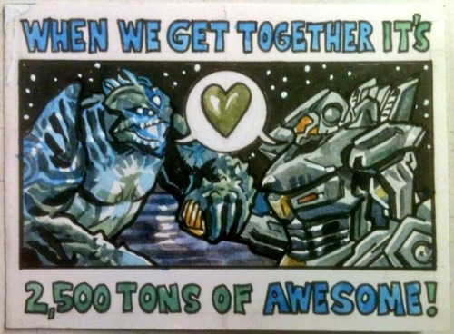 ladamania:Awesome Pacific Rim Valentines by Benjamin Dewey (via his twitter) P.S. you can buy the wh