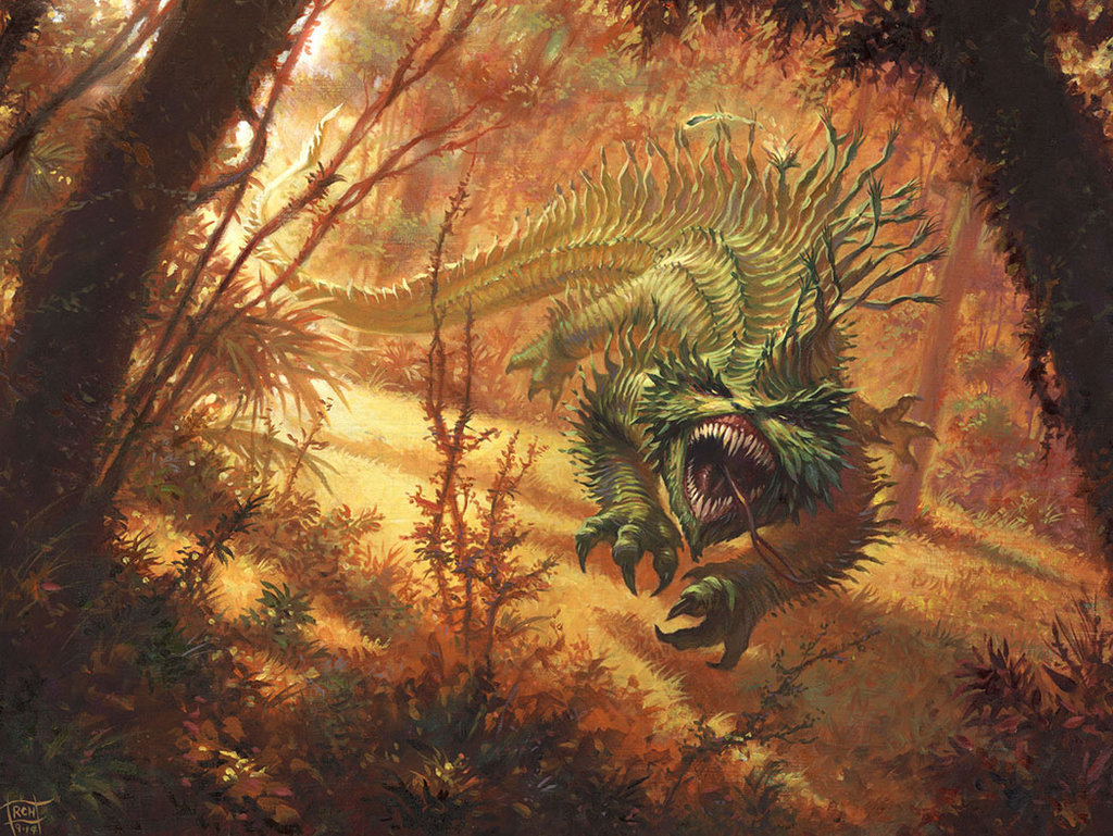 Bloodspore Thrinax by RalphHorsley 