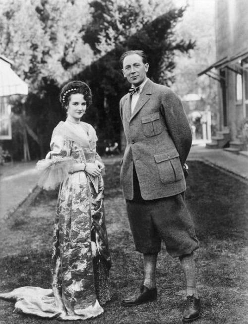 F.W. Murnau with Mary Philbin Nudes &