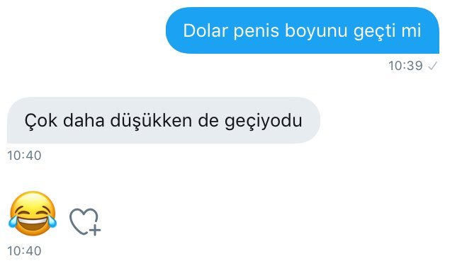 Dolar penis boyunu geçti...