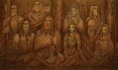 fateofthenorns: The ILLUMINATED EDDA explores Thor’s bloodline and his various wives, mistress