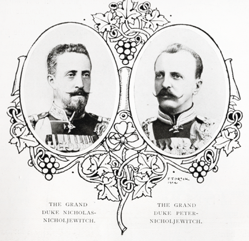 romanovsonelastdance:Brother Grand Dukes Nikolai Nikolaevich and Petr Nikolaevich.