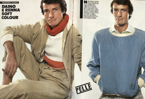 March 1982 L’Uomo Vogue photos Bob Krieger