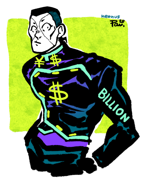 FINALLY Got Around To Drawing Okuyasu!! Baby Boy,, 