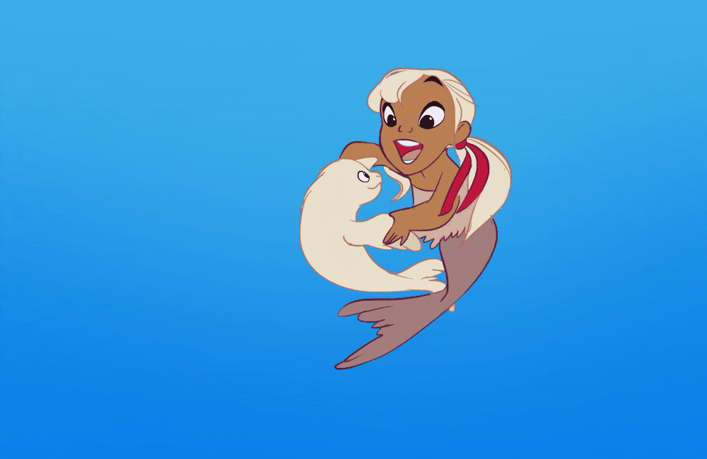 merbabiesofficial:selkie and seal friend :)Merbabies™ © 2016-2017 Golden Bell Entertainment, LLC. Al