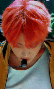 Jungkook + Cherry Hair 