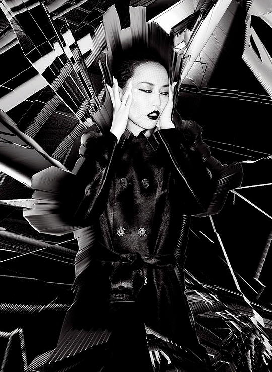 pacificrimsource:Rinko Kikuchi by Tim Richardson for V Magazine.