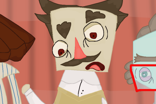 More images in that Disney Inspired style!: Image 1: Otto Meatallis stares at you (Sorta, as he’s tu
