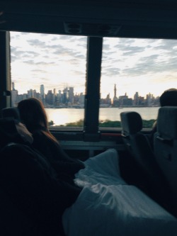 boldbruises: the bus into nyc had some incredible views 
