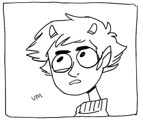 vantasticmess:sircuddlebuns:GeT iT, bRoThEr? :o)(based on this gem)karkat’s face tho