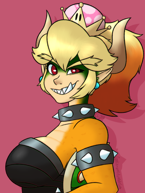 I’m Sorry, I had to give in to the Bowsette meme thingy currently going on, or heck maybe I&rs