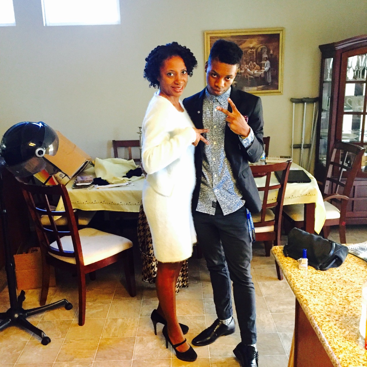 musicandmelanin:  My mother (49) and I (20)…. I hadn’t seen her in almost two