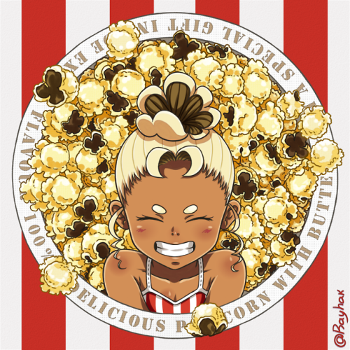  I love popcorn! I tried something with textured layers and this came out. Personally one of my favo