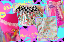 missalphabet:  Yayyy, new items! Shop shop