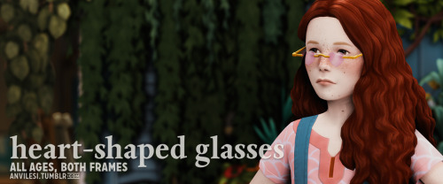 anvilesi:[TS4] heart-shaped carnaval glasses by sforzinda — i would only be exaggerating slightly if