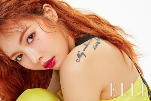 Hyuna for M.A.C X Elle April ‘18