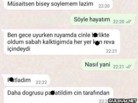 Müsaitsen bisey soylemem...