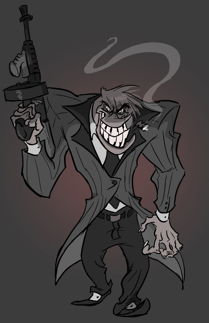 @mobstermelodies Finally worked up the guts to do some fanart. Hope you like it.