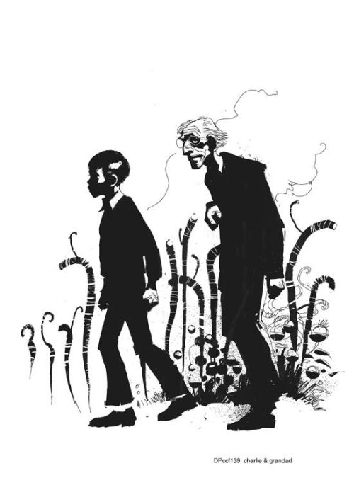 Charlie And The Chocolate Factory Concept Illustrations