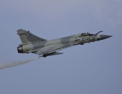 UAE Mirage 2000 C At the Dubai air show picked