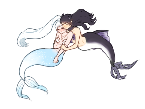 mermaid monos (&gt; v o)