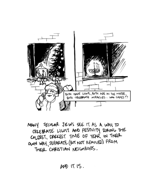 sadfunnytrue:New, Belated Chanukah Present: “A Jewish Chanukah”This was a free gift to everyone, but