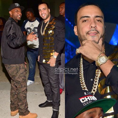 Last night.. @FrenchMontana @AGEntertainment #DjHoliday @DjHoliday Birthday party #COMPOUND #Photogr