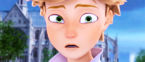 miraculousdaily:  #This scene is beautiful #Adrien gives Marinette something she