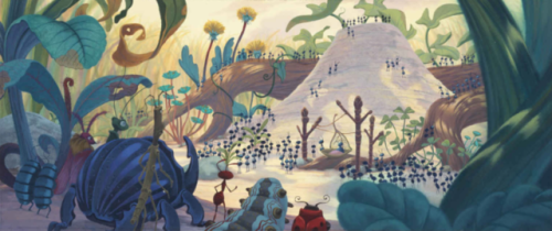 scurviesdisneyblog - Pixar Week - A Bug’s Life visual development...