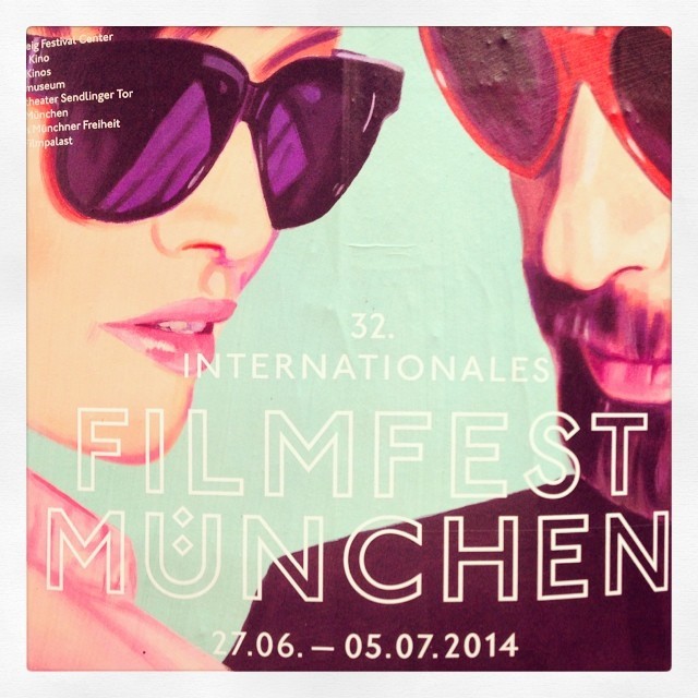 very cool #illustration #filmfest #münchen #munich 2014 #design #markentreibstoff (hier: München Hauptbahnhof)