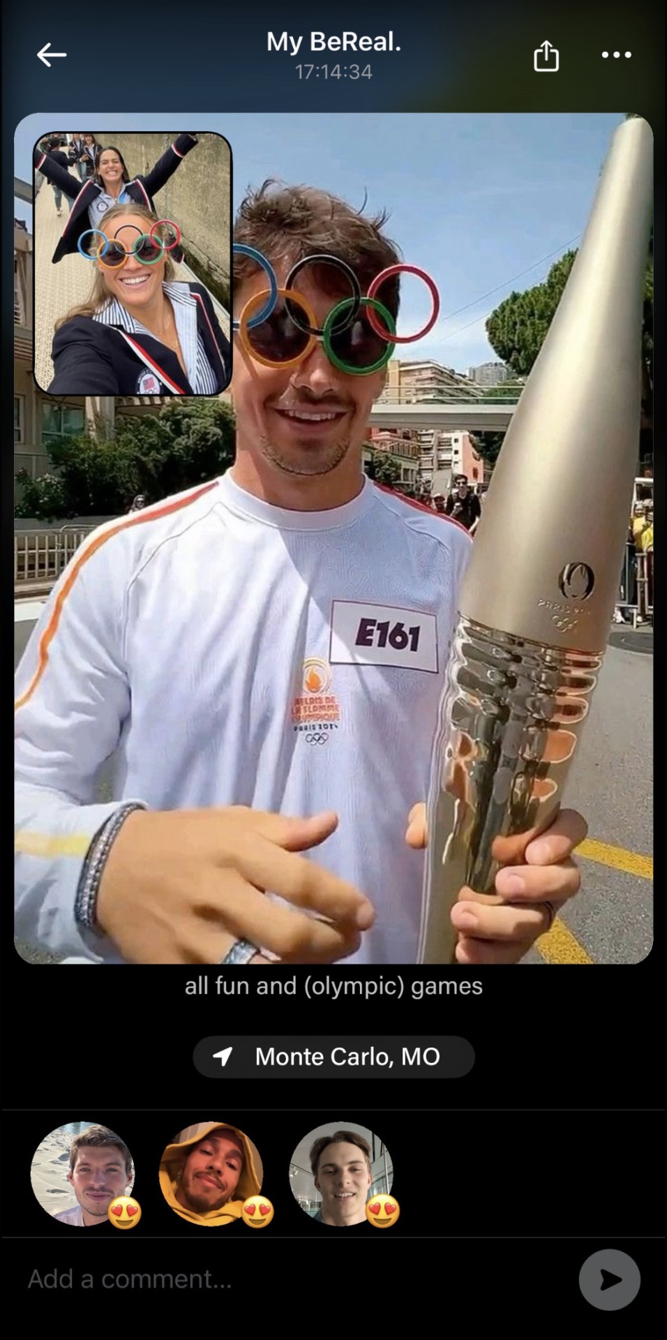 BeReals With Your F1 Boyfriend | F1 Grid X Reader
