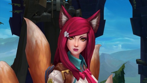 Academy Ahri - League of LegendsView in 3D:https://teemo.gg/model-viewer?skinid=ahri-6&amp;model-typ