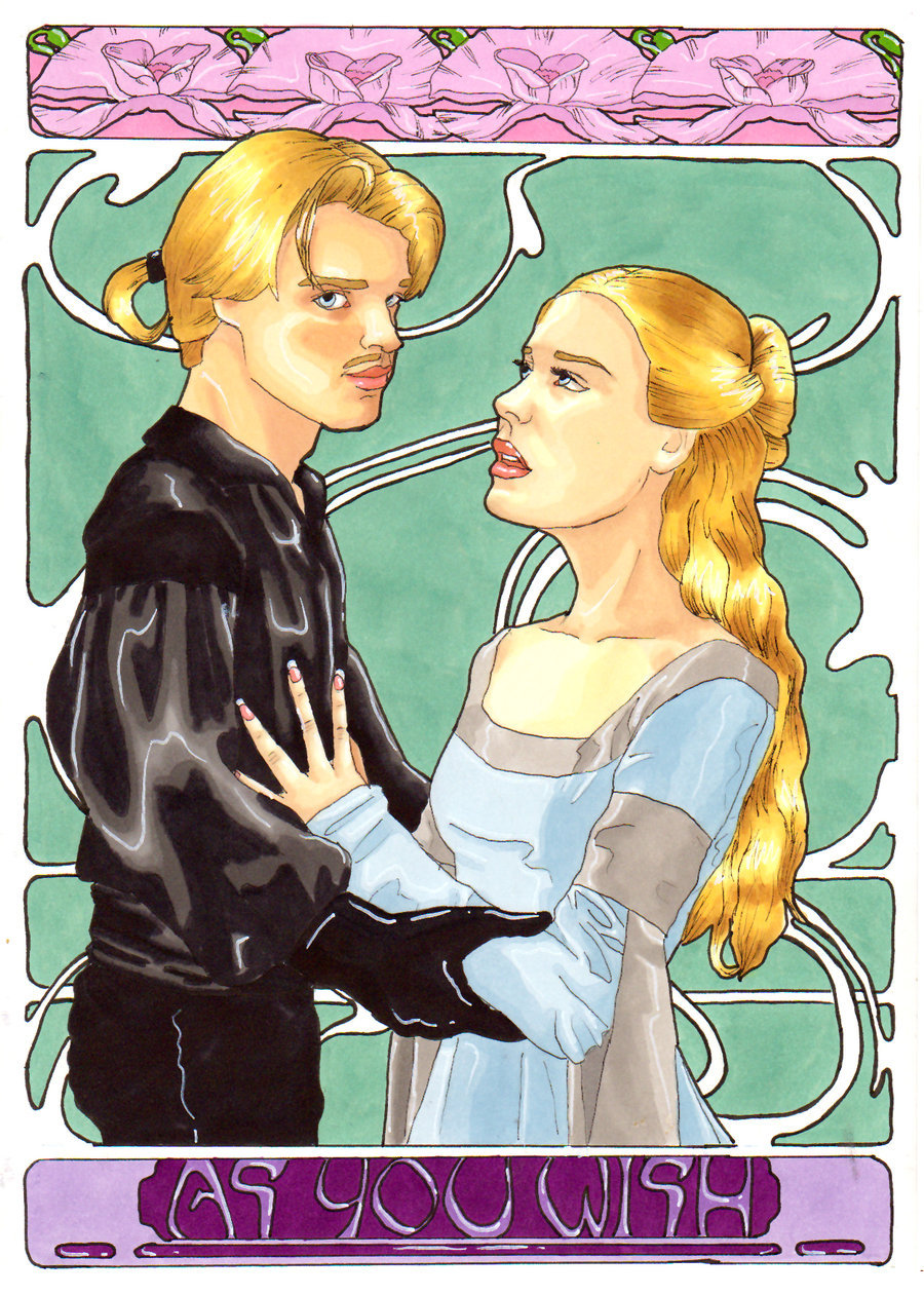 princess bride westley and buttercup on set princess bride westley and buttercup on set