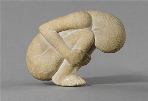 grundoonmgnx: Eric Gill, Contortionist, 1913