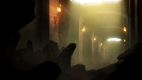 tsuyuake:  Shingeki no Kyojin episode 24 - scenery 