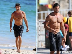 socialitelife:  Have you guys met Tim Robards, The Bachelor star from Australia? He’s very sexy. Look at that body. Look!!! Click here to see more hot photos. You will enjoy it.  