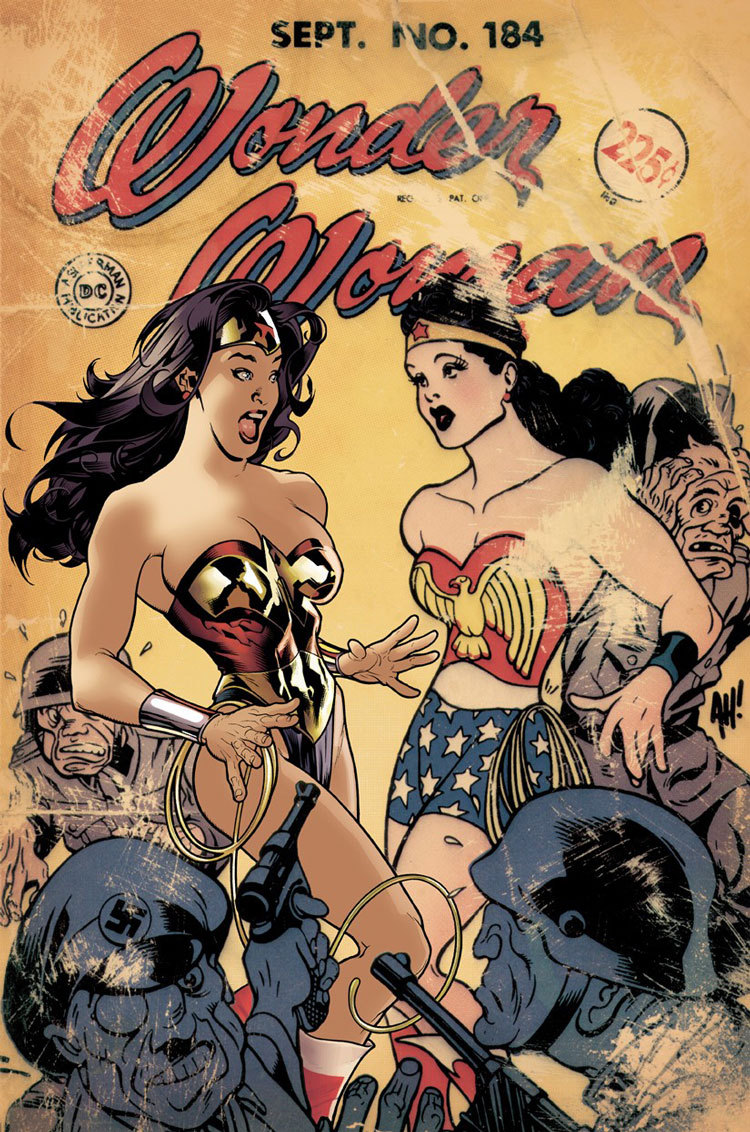 more-like-a-justice-league:  Adam Hughes Wonder Woman Covers 4